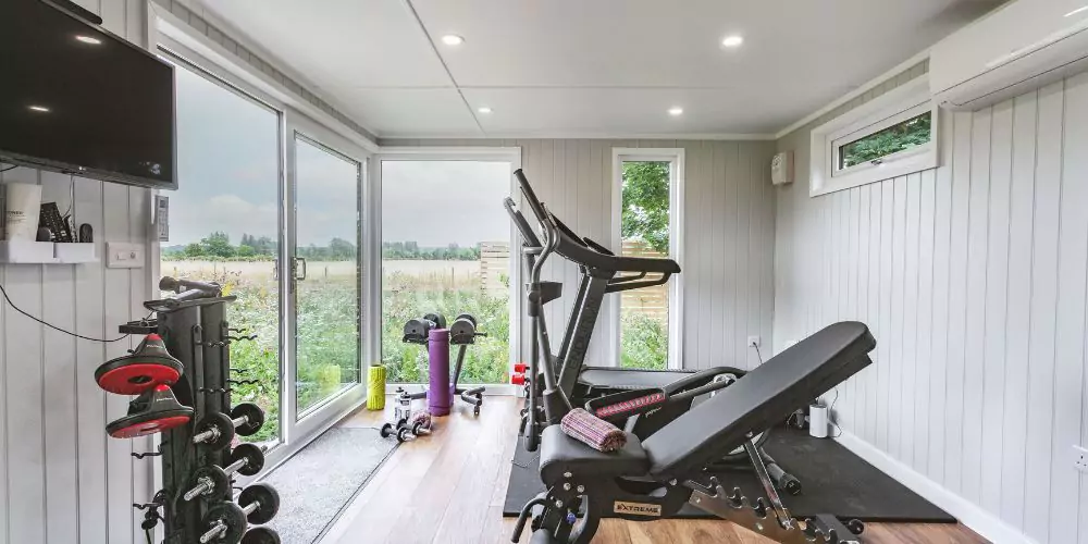 Log cabin gym discount ideas